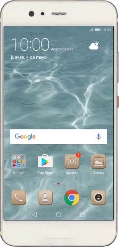 Imagen 1: Vista frontal del Huawei P10 - White