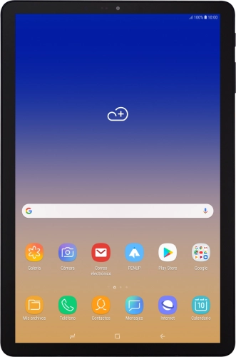 Imagen 1: Vista frontal del Samsung Galaxy Tab S4 - Black