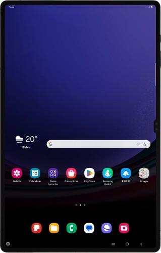 Imagen 1: Vista frontal del Samsung Galaxy Tab S9 Ultra 5G - Black