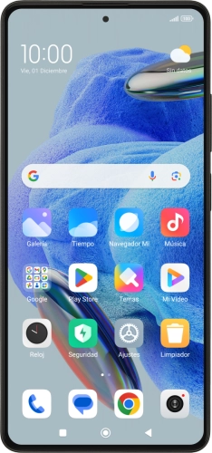 Imagen 1: Vista frontal del Xiaomi Redmi Note 12 Pro 5G - Black
