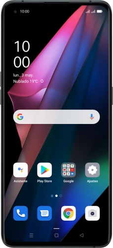 Imagen 1: Vista frontal del OPPO Find X3 Pro - Black