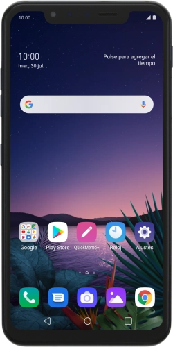 Imagen 1: Vista frontal del LG G8s ThinQ - Silver