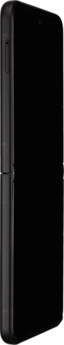 Imagen 3: Vista del lateral izquierdo del Samsung Galaxy Z Flip3 5G - Black