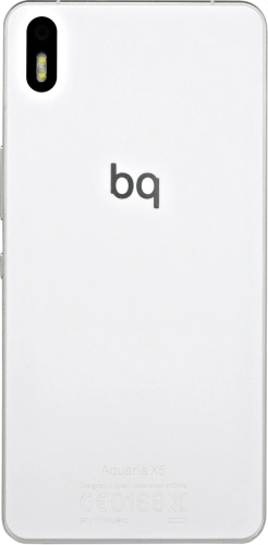 Imagen 2: Vista posterior del bq Aquaris X5 - White