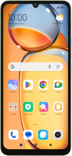 Imagen 1: Vista frontal del Xiaomi Redmi 13C - White