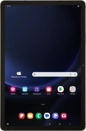 Imagen 1: Vista frontal del Samsung Galaxy Tab S9 FE 5G - DarkGray