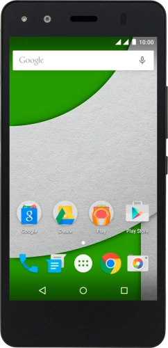 Imagen 1: Vista frontal del bq Aquaris A4.5 - Black