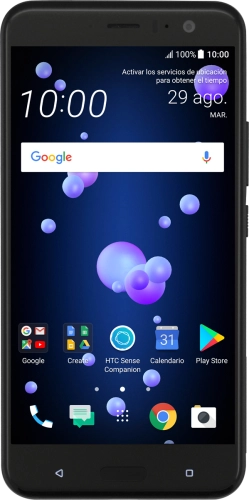 Imagen 1: Vista frontal del HTC U11 - Black