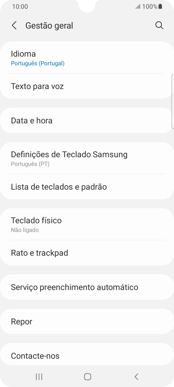 Prima Data e hora.