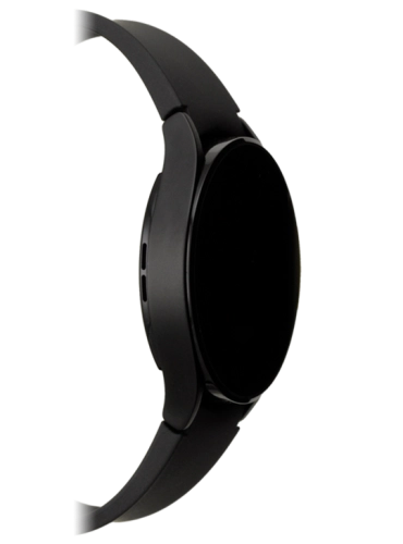 Imagen 3: Vista del lateral izquierdo del Samsung Galaxy Watch4 - Black