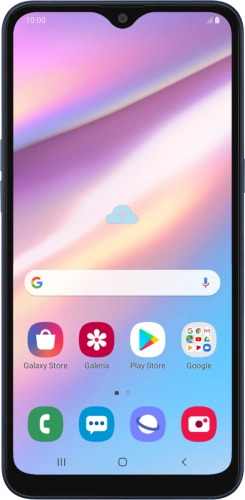 Imagen 1: Vista frontal del Samsung Galaxy A10s - Green