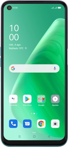 Imagen 1: Vista frontal del OPPO A54 5G - Black
