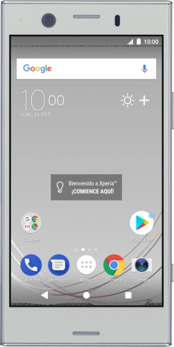 Imagen 1: Vista frontal del Sony Xperia XZ1 Compact - LightGray