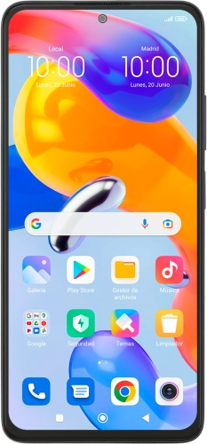 Imagen 1: Vista frontal del Xiaomi Redmi Note 11 Pro 5G - Black