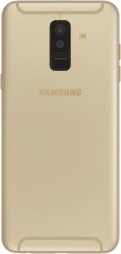 Imagen 2: Vista posterior del Samsung Galaxy A6+ - DarkGray