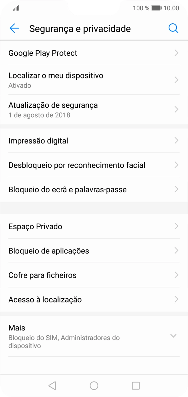 Prima Impressão digital.