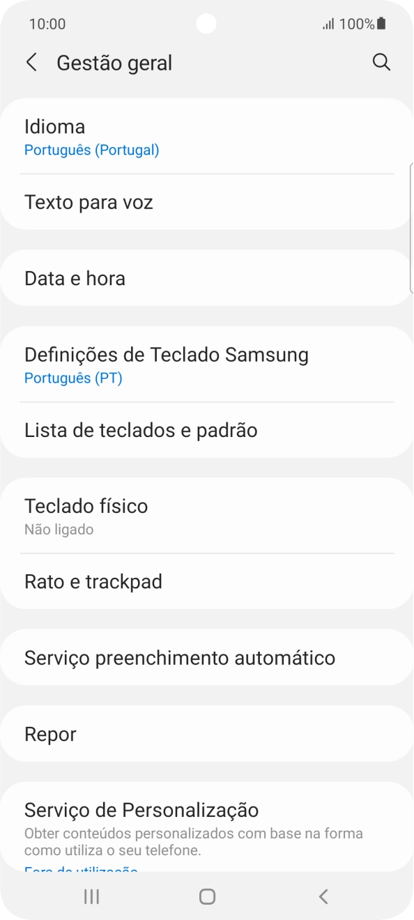 Prima Data e hora.