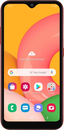 Imagen 1: Vista frontal del Samsung Galaxy A01 - Red
