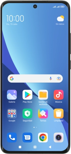 Imagen 1: Vista frontal del Xiaomi 12 - Black