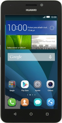 Imagen 1: Vista frontal del Huawei Y635 - Black