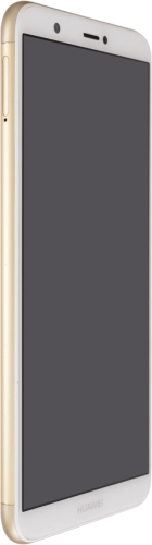 Imagen 3: Vista del lateral izquierdo del Huawei P smart - Gold