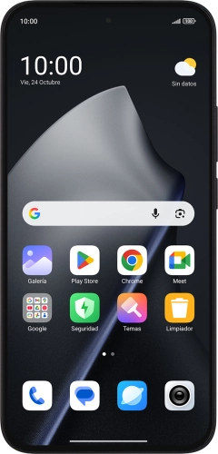 Imagen 1: Vista frontal del Xiaomi 15T - Black