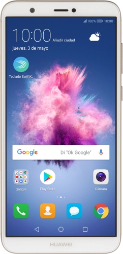 Imagen 1: Vista frontal del Huawei P smart - Gold
