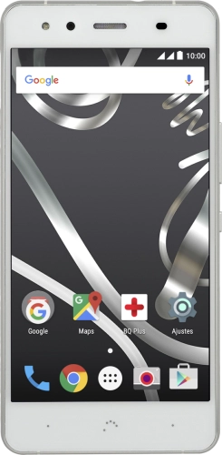 Imagen 1: Vista frontal del bq Aquaris X5 - White