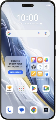 Imagen 1: Vista frontal del HONOR Magic6 Pro - DarkGray