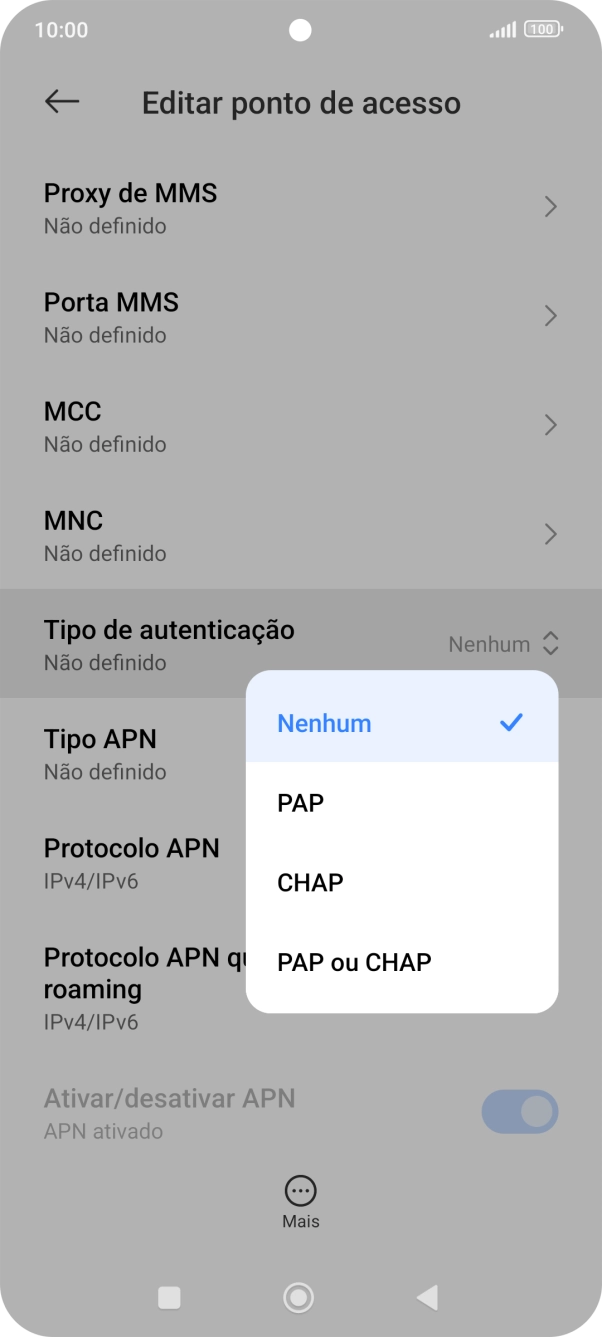 Prima Nenhum.