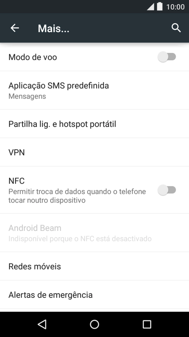 Prima Partilha lig. e hotspot portátil.