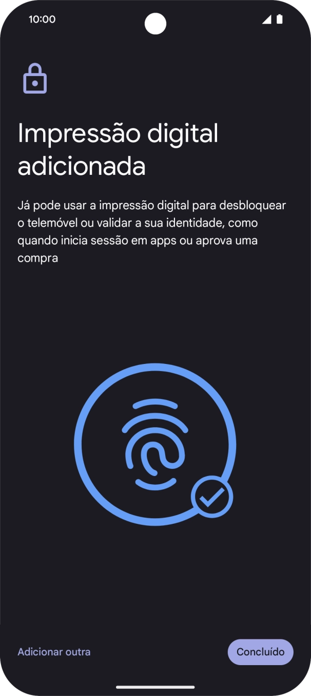 Prima Concluído.