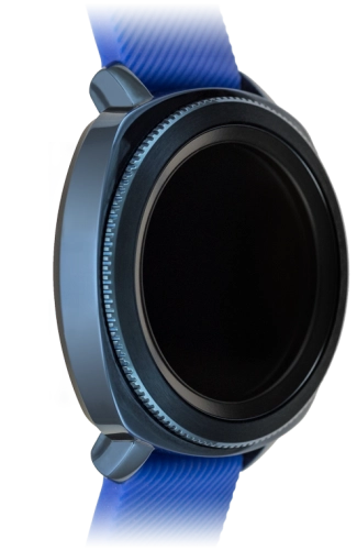 Imagen 3: Vista del lateral izquierdo del Samsung Gear Sport - MidnightBlue