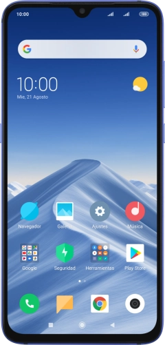 Imagen 1: Vista frontal del Xiaomi Mi 9 - MidnightBlue