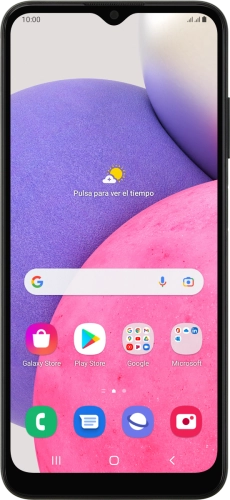 Imagen 1: Vista frontal del Samsung Galaxy A03s - Black
