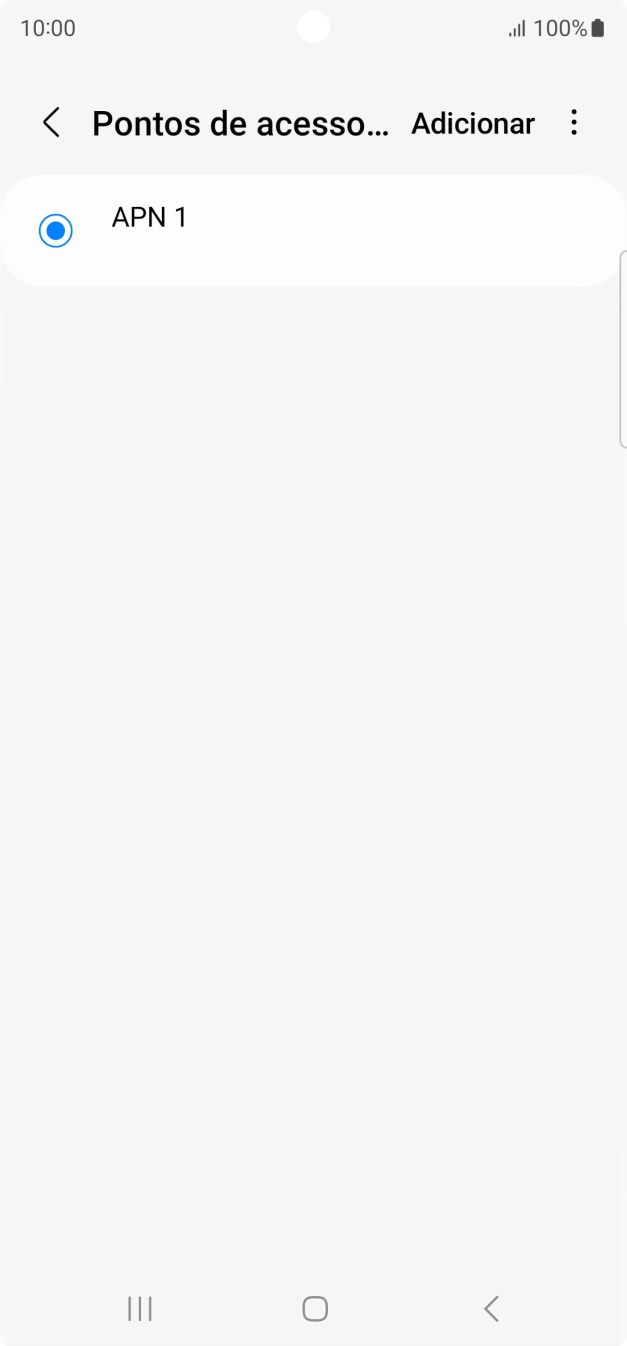 Prima Adicionar.