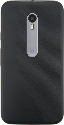 Imagen 2: Vista posterior del Motorola Moto G (3rd gen) - XT1541 - Black