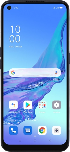 Imagen 1: Vista frontal del OPPO A53s - Black
