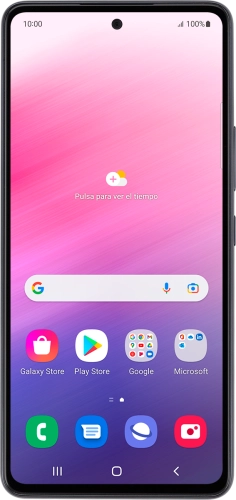 Imagen 1: Vista frontal del Samsung Galaxy A53 5G - Black