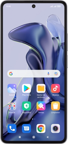Imagen 1: Vista frontal del Xiaomi 11T - LightSkyBlue