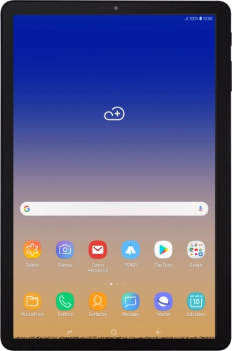 Imagen 1: Vista frontal del Samsung Galaxy Tab S4 - Black