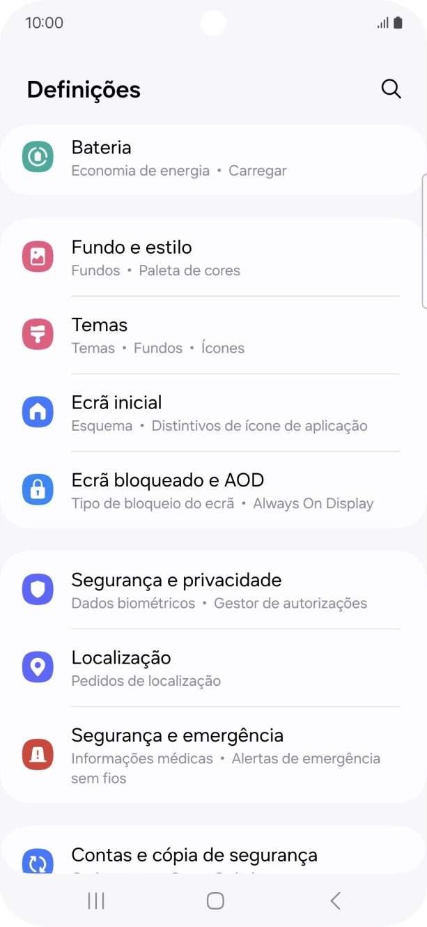Prima Segurança e privacidade.