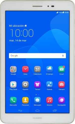 Imagen 1: Vista frontal del Huawei MediaPad T1 8.0 - White