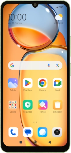 Imagen 1: Vista frontal del Xiaomi Redmi 13C - White