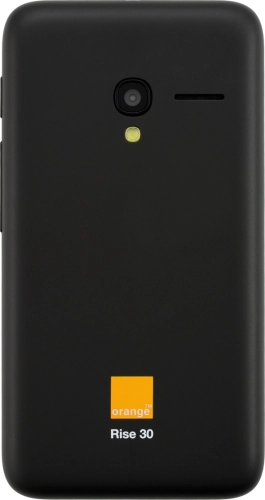 Imagen 2: Vista posterior del Orange Rise 30 - Black