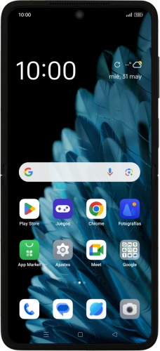 Imagen 1: Vista frontal del OPPO Find N2 Flip - Black