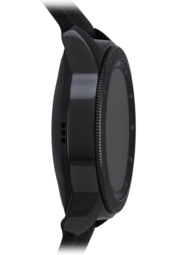Imagen 3: Vista del lateral izquierdo del Samsung Galaxy Watch - Black