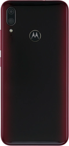 Imagen 2: Vista posterior del Motorola Moto e6 PLUS - Red