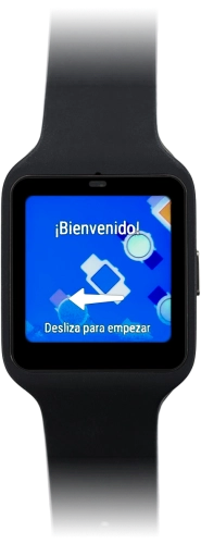Imagen 1: Vista frontal del Sony SmartWatch 3 SWR50 - Black