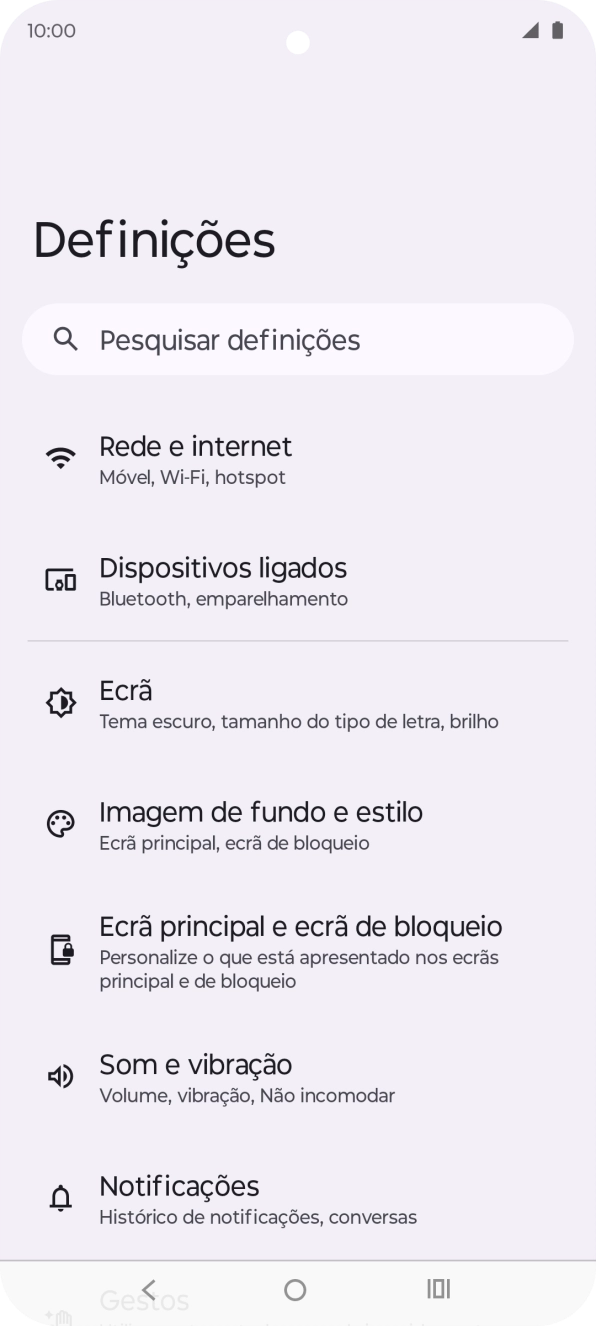 Prima Rede e internet.